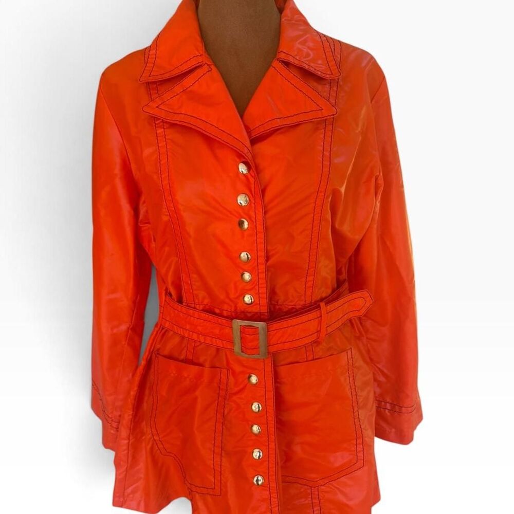 American-vintage Women's Orange and Red Jacket